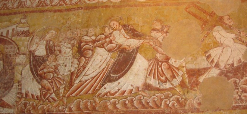 Le baiser de Judas fresques de nohant vic